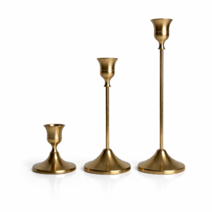 Trio de chandeliers élégant